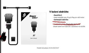 RaceChip S Škoda Rapid (NH) 1.2 TSI (77 kW/105 HP)