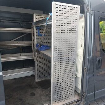 Regály do dodávky-Fiat, Citroen, Peugeot