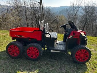Elektrické autíčko, auto 6x6