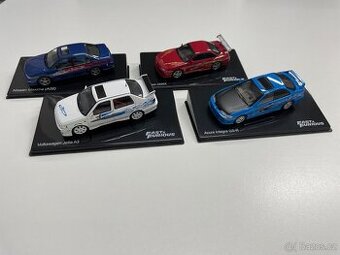 Nové modely Fast Furious / Rychle a zběsile 1:43