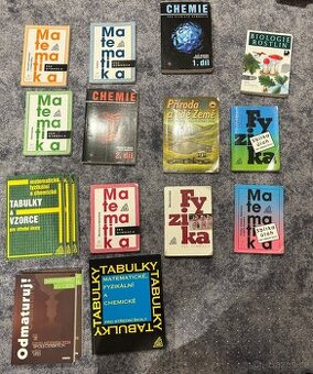 Prodam učebnice zaměřené na studium gymnázia