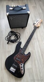 Jay Turser JTB-402 + kombo Fender Rumble 15 V3