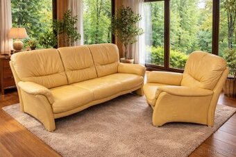 Kožená sedací souprava