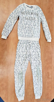 Dívčí chlupatý komplet v.140