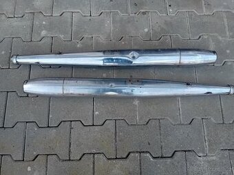 Prodám originál výfuky na Jawa 623, Jawa 633 Bizon, Jawa 634