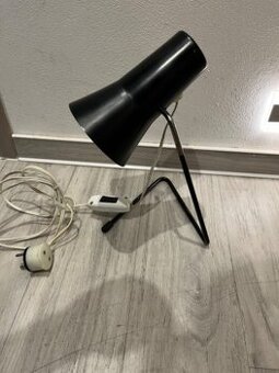 Retro stolní lampa Drupol černá