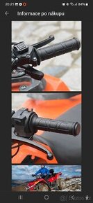 Vyhrivane gripy 22mm