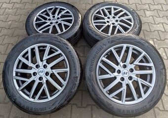 Alu kola originál Hyundai Tucson 5x114,3 R18 KRÁSNÁ SADA
