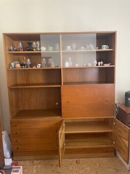 Retro obývací stěna