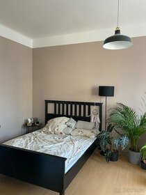 IKEA Hemnes postel | rám | černý - 1