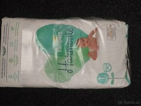 Pampers Harmonie 1 Plenky 2-5 kg měsíční balení 100 ks - 1