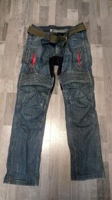 Pánské kalhoty -džíny na moto TRILOBITE PARADO vel.36/36