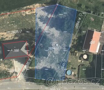 Prodám stavební pozemek Horní Sloupnice 1092m2 se studnou - 1