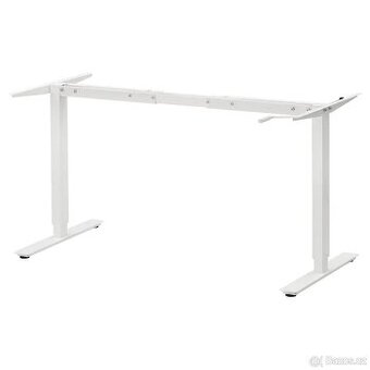 IKEA TROTTEN - polohovací stůl - 120/160 cm
