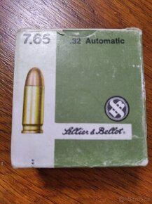 Koupím náboje 7.65 Browning .32 ACP