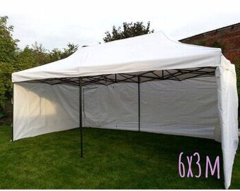 Levný nůžkový stan 3x6 m
