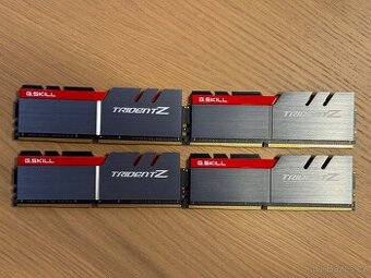 G.Skill TRIDENT Z 64GB DDR4 3000 MHz černá-červená (4x16GB)