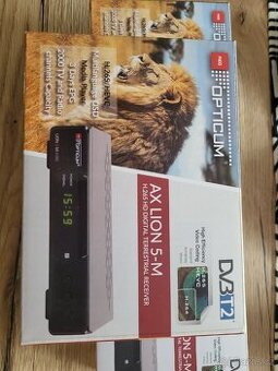 Set top box Opticum AX Lion 5-M, nepoužívaný