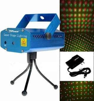 MINI DISCO LASEROVÝ PROJEKTOR