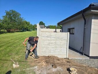 BETONOVÝ PLOT nebo 3D pletivový plot – KOMPLEXNÍ SLUŽBA