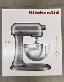 KitchenAid robot Heavy Duty 5KSM55SXXECU stříbrný nový