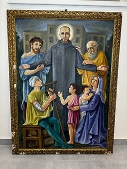 Velký kostelní obraz – F. Michelini (1952)