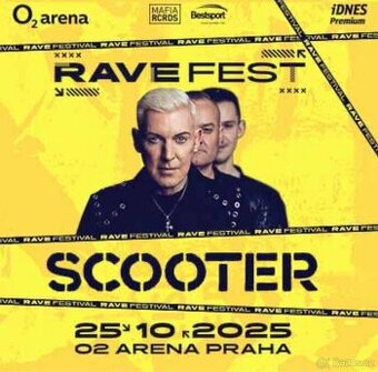 SCOOTER, VIP KLUBOVÉ PATRO, 25.10.2025 O2 ARENA