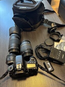 Canon eos 70D-3 OBJEKTIVY a další příslušenství