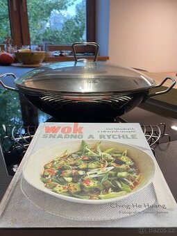 Nová pánev WOK Fissler 36cm + kuchařka