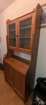 VITRÍNA - PŘÍBORNÍK IKEA LEKSVIK