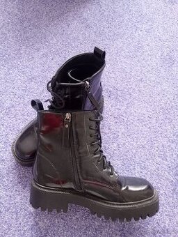 Černé zimní boty About You, vel. 38