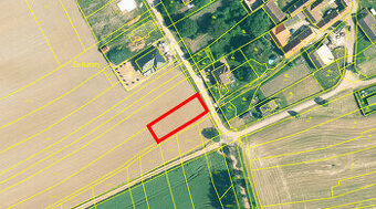 Prodej, pozemek k výstavbě, 655 m², Lhotka u Radnic - 1