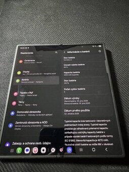 Prodám zcela nový Samsung Galaxy Z Fold7 5G (12 GB RAM / 256