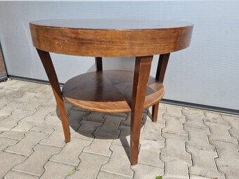 Oválný retro stolek