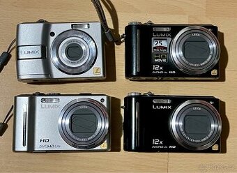 Panasonic Lumix – 2x TZ7, TZ10 a LS80