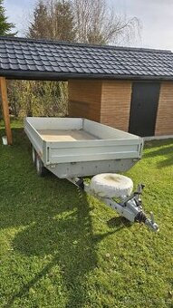 Přívěs nákladní, vozík, přívěsný vozík.