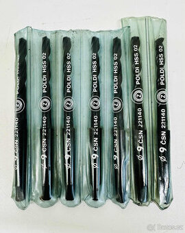 HSS vrtáky ⌀9 mm MK1