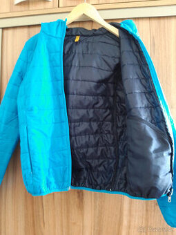 Podzimní modrá bunda