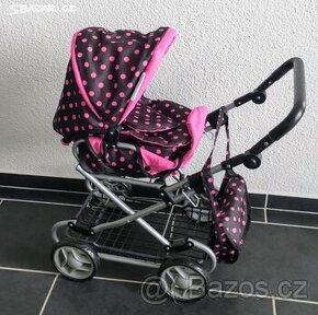 Dětský kočárek pro panenky 4+