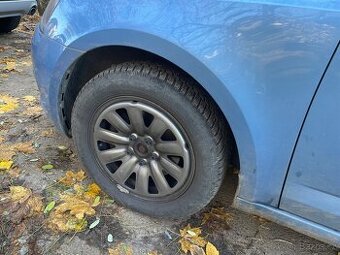 Zimní kola Škoda VW 5x112 se zimní pneu 7mm