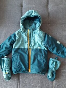 Lyžařská bunda s rukavicemi vel. 89-95