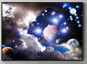 5D diamantove malování, vesmír