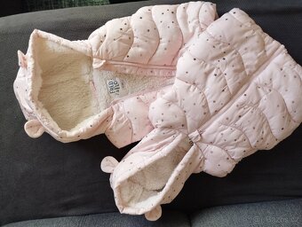 Zimní bunda + vestička 86