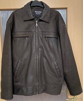 Panská kožená bunda Aviator U.S.A. Velikost L
