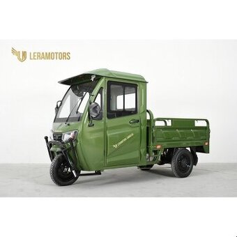 Pracovní tříkolka Leramotors G5, tuk tuk, zelená