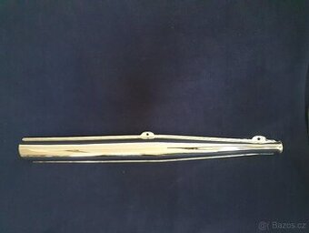 NOVÝ Výfuk JAWA Mustang 23  dútnik jednodielny zrezaný