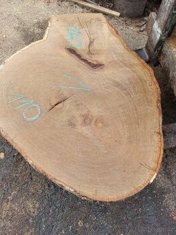 Dubové ovalné pláty