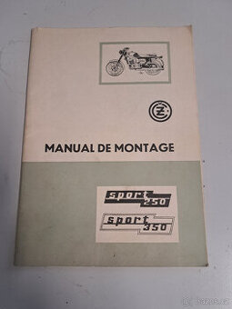 Manuál ČZ 471, 472 Sport 250, 350  ITALSKY