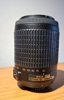 Nikon objektiv 55-200mm f/4,0-5,6G AF-S IF-ED DX VR.