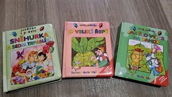 Knížky s puzzle - 3x